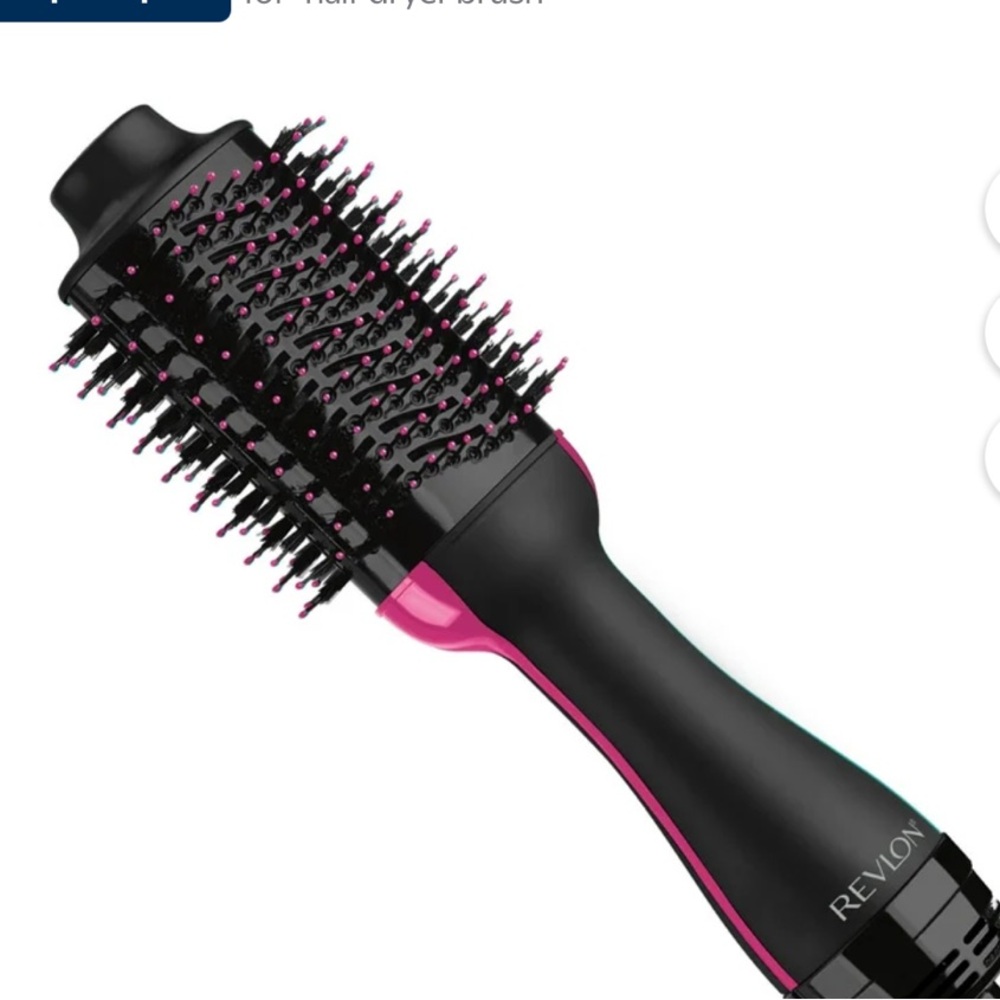 Revlon Hot Air Brush Black and Pink Styling Tool